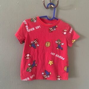 Super Mario  Power Up Graphic Tee